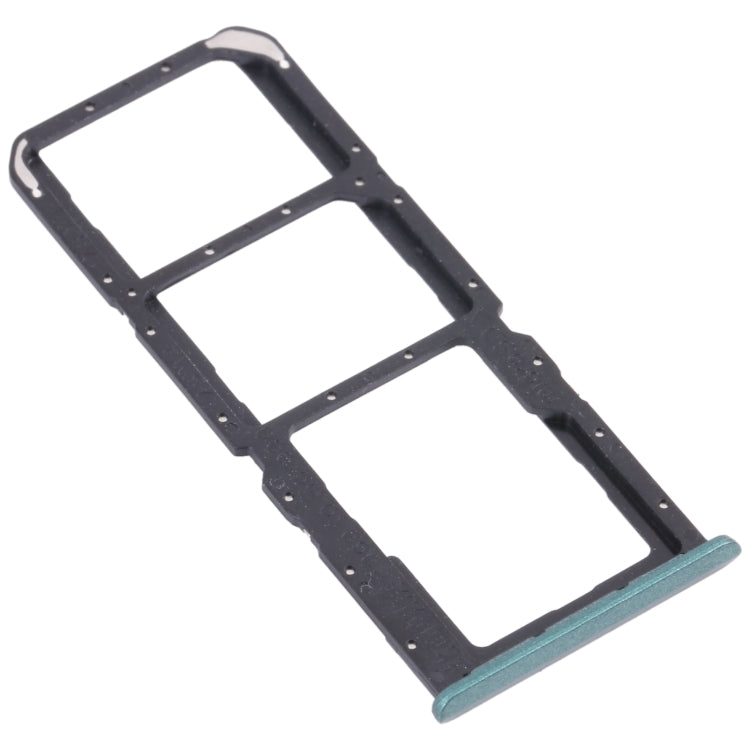 SIM Card Tray, SIM Card Tray, and Micro SD Card Tray Set for OPPO Realme 7i RMX2103 (Green)