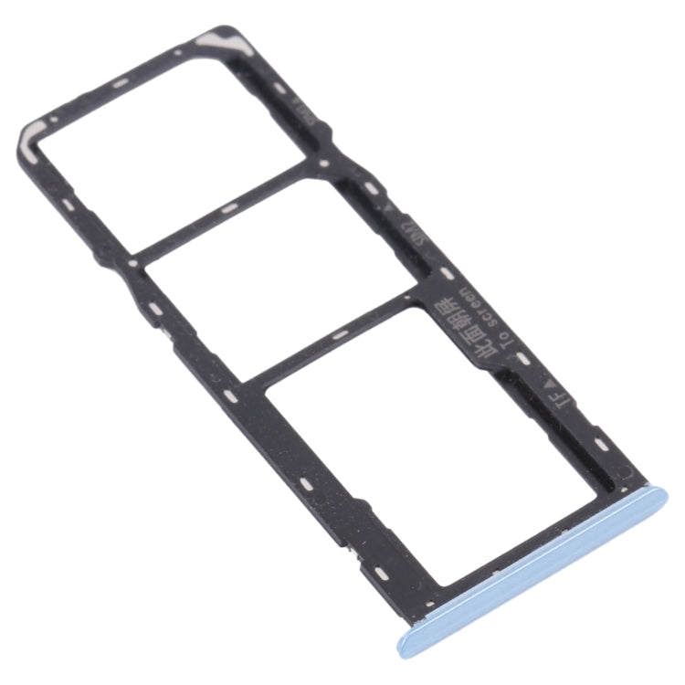 Blue SIM Card Tray Set with Micro SD Card Tray for OPPO Realme C12 RMX2189