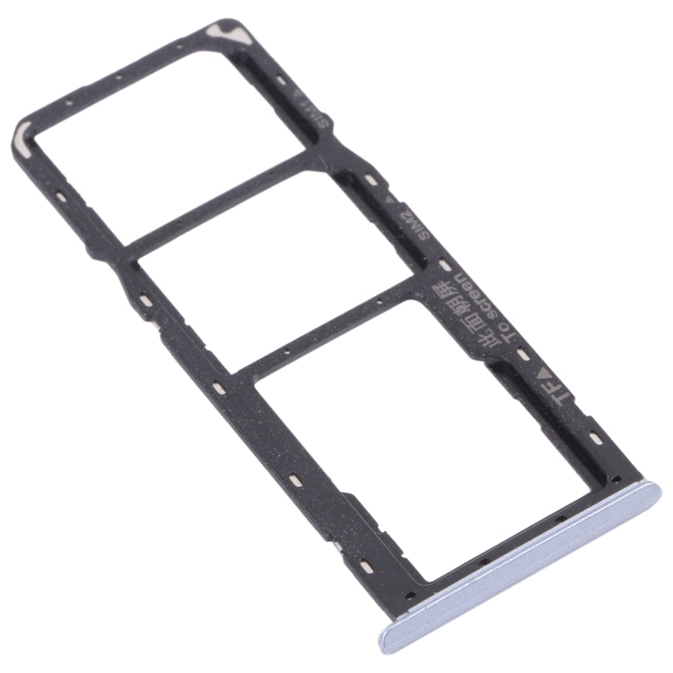 Silver SIM Card Tray Set with Micro SD Card Tray for OPPO Realme C12 RMX2189