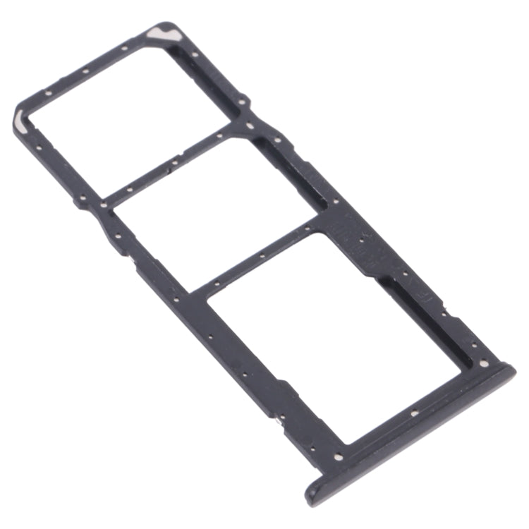 SIM and Micro SD Card Tray Set for OPPO Realme C21/C21Y RMX3201,RMX3261 (Black)