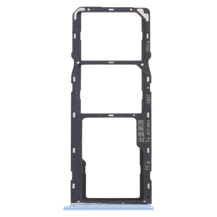 OPPO Realme C11 (2021) RMX3231 SIM Card Tray Set with Micro SD Card Tray (Blue)