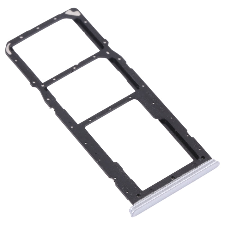 OPPO Realme 7 (Asia) RMX2151, RMX2163 SIM and Micro SD Card Tray Set (Silver)