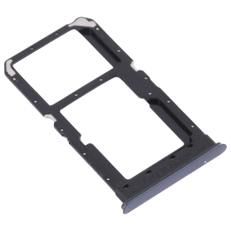 SIM Card Tray and SIM/Micro SD Card Tray Replacement for OPPO Realme V5 5G (Black)
