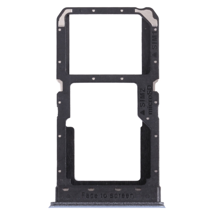 SIM Card Tray and Micro SD Card Tray for OPPO Realme V5 5G (Silver)