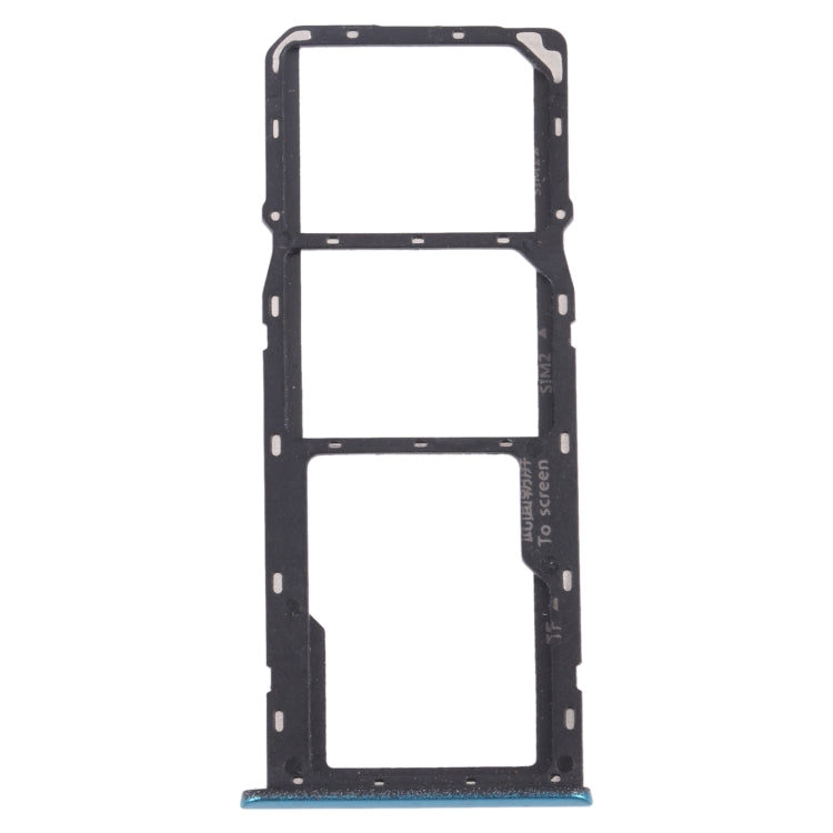 Triple Tray Replacement Set for OPPO Realme 6i / Realme Narzo 10 (Green)