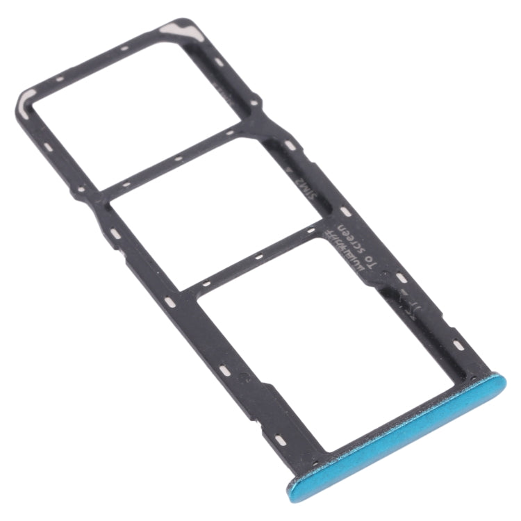 Triple Tray Replacement Set for OPPO Realme 6i / Realme Narzo 10 (Green)