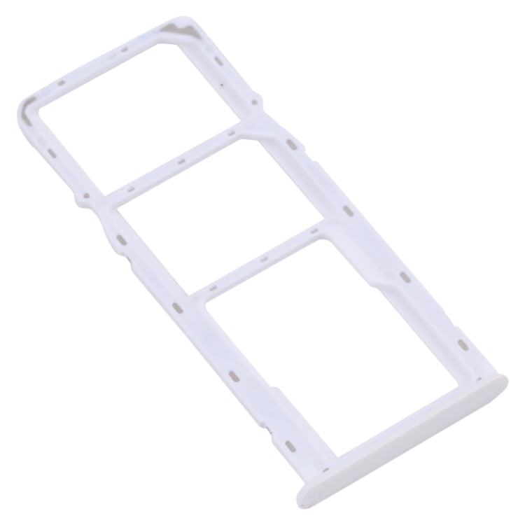 SIM Card Tray + Micro SD Card Tray Replacement Kit for OPPO Realme 6i / Realme Narzo 10 (White)