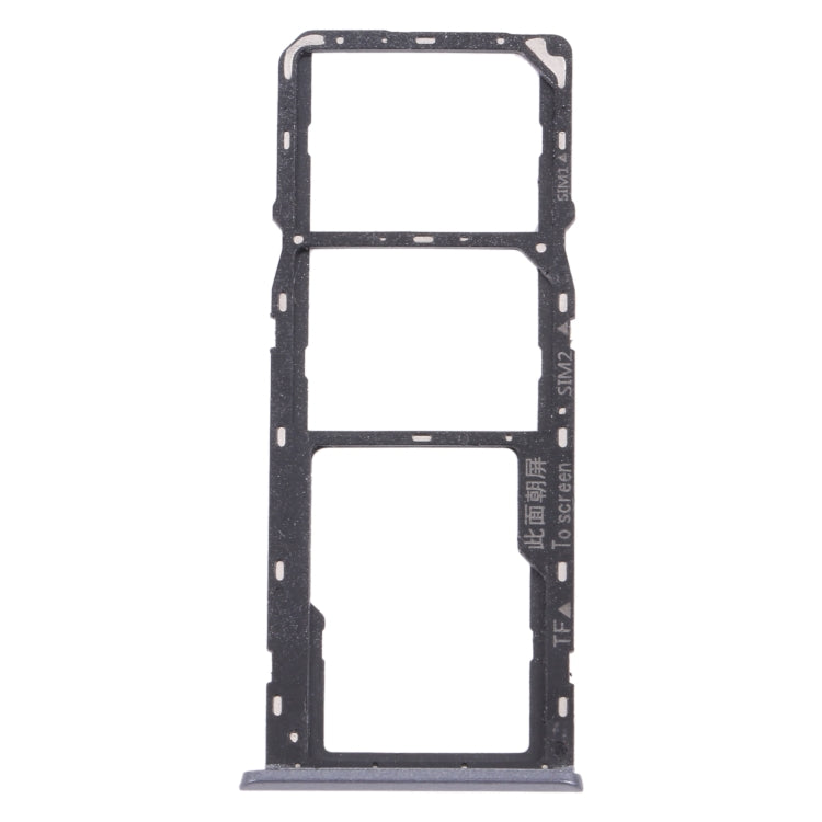 OPPO Realme 6i (India) RMX2002 SIM + Micro SD Card Tray Set (Black)