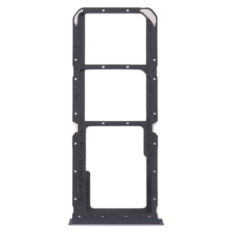 Triple Tray Set for OPPO A54 CPH2239 (Black)