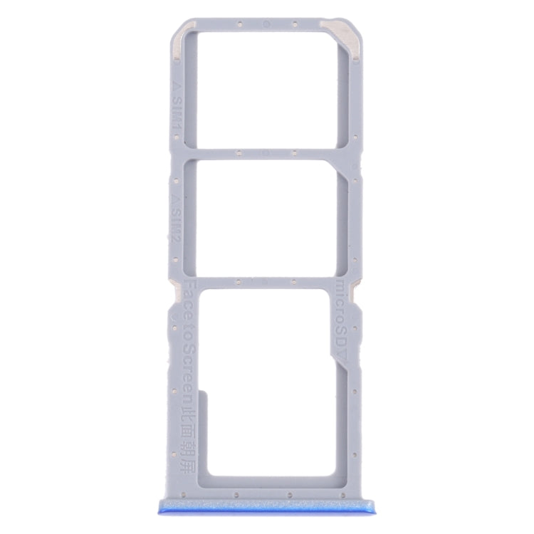 OPPO A54 CPH2239 SIM Card and Micro SD Tray Set (Blue)