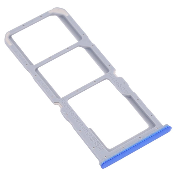OPPO A54 CPH2239 SIM Card and Micro SD Tray Set (Blue)