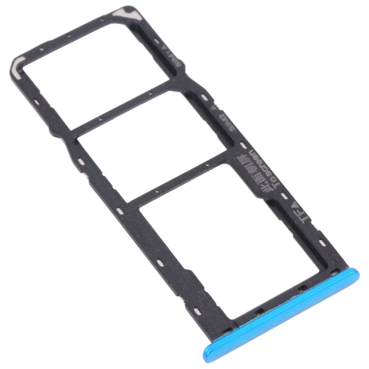 SIM Card Tray, SIM Card Tray, and Micro SD Card Tray Combo for OPPO A12 CPH2083, CPH2077 (Blue)