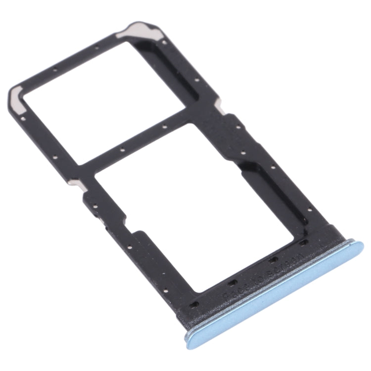 SIM Card Tray with Micro SD Card Support for OPPO K7X / Realme V5 / Realme Q2 PERM00 (Blue)