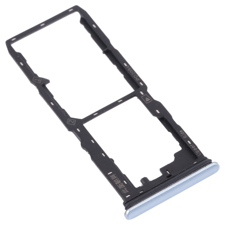 SIM Card Tray Set with Micro SD Card Tray for vivo Y30 / Y20s V2034A (White)