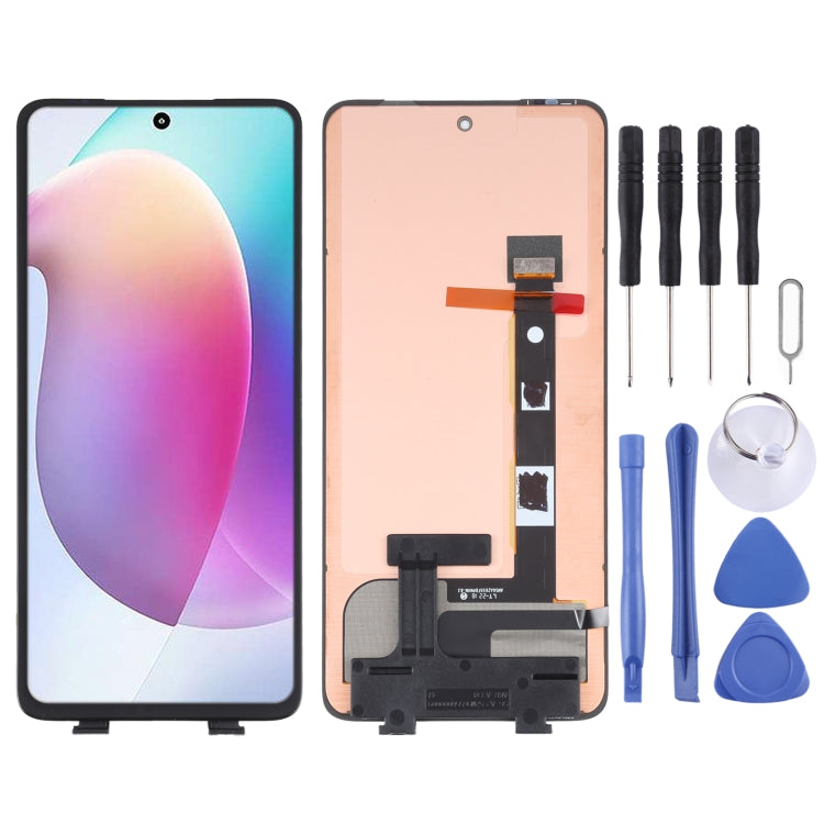 Full Assembly Original OLED LCD Screen + Touch Screen Digitizer for Motorola Moto G52/G82/G71s