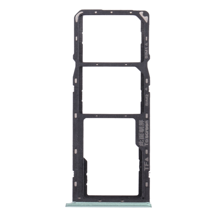 OPPO Realme 7i (Global) SIM Card Tray Set with Micro SD Card Tray - Green