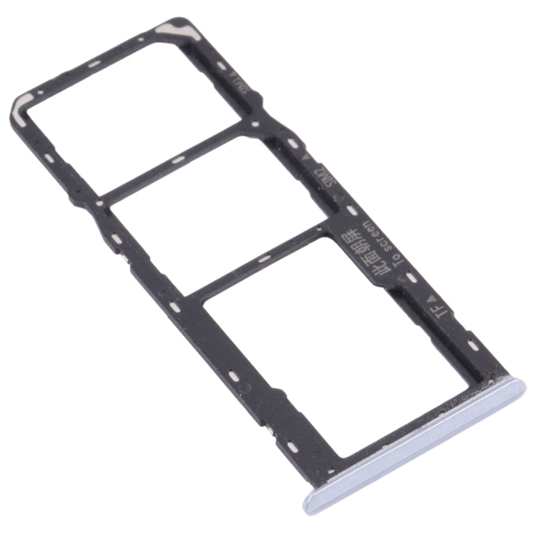 OPPO Realme Narzo 20 Silver SIM Card Tray Set with Micro SD Card Tray