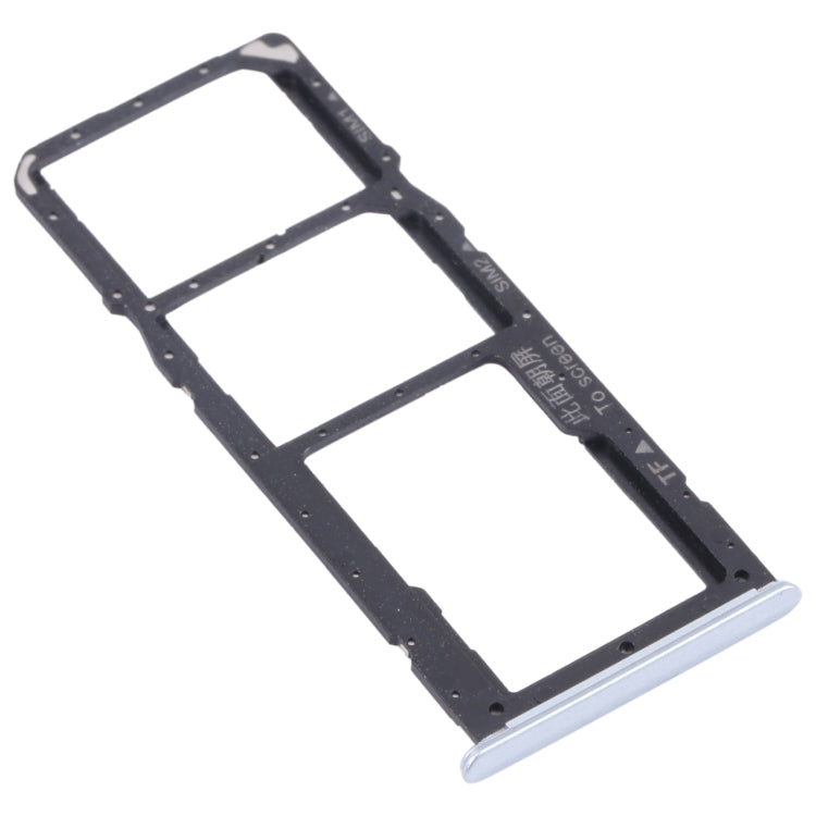 OPPO Realme 7 (Global) SIM Card Tray and Micro SD Card Tray Set - White
