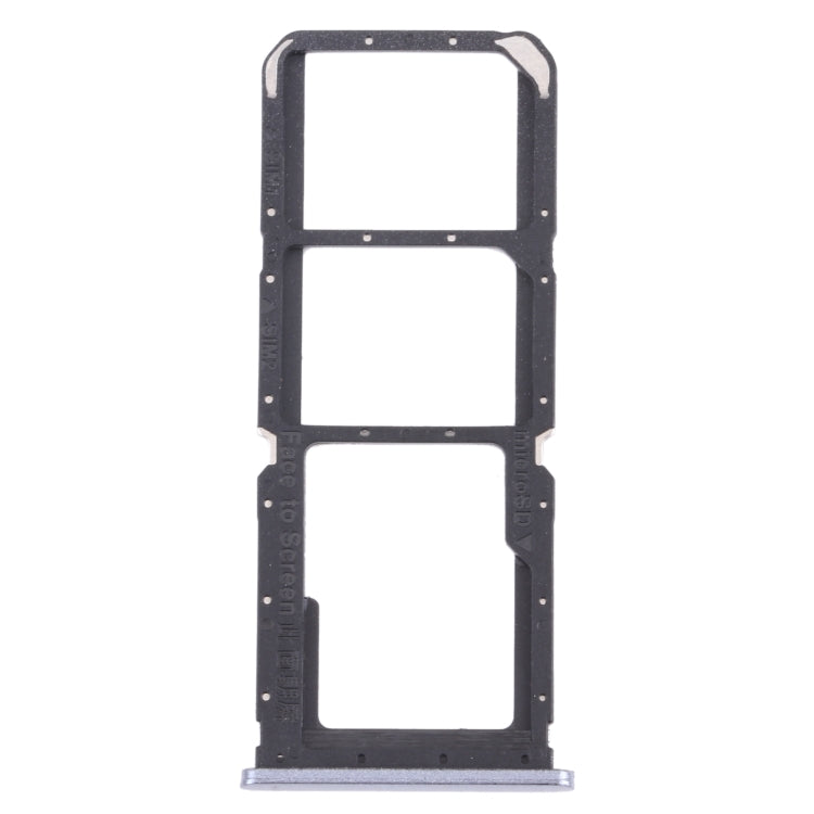 SIM Card Tray and Micro SD Card Tray Set for OPPO A55 (Black)