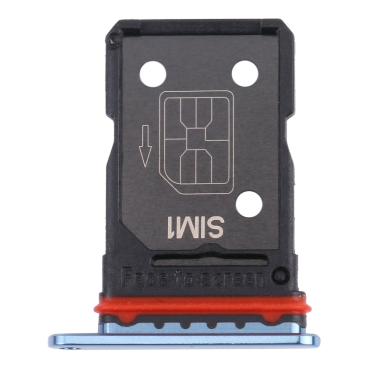 Blue SIM Card Tray Replacement for OPPO Find X3 PEDM00