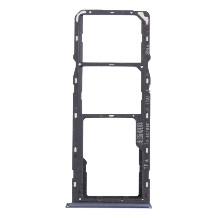 SIM Card Tray, Micro SD Card Tray Set for OPPO A35 CPH2179 (Black)