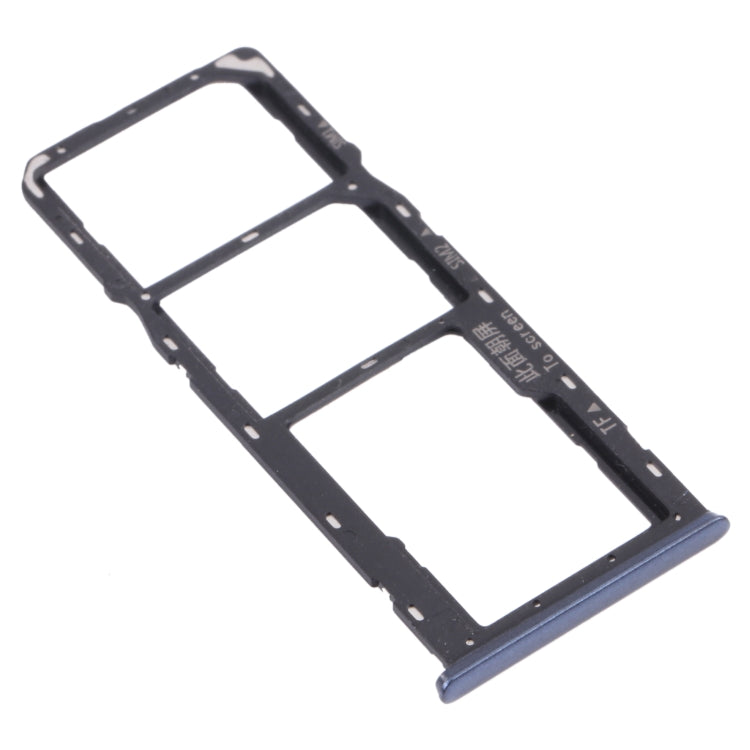 SIM Card Tray, Micro SD Card Tray Set for OPPO A35 CPH2179 (Black)
