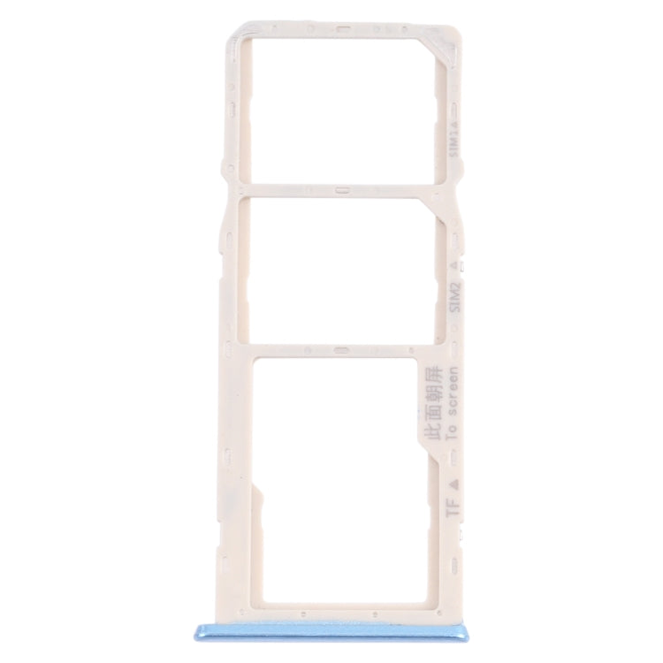 OPPO A35 CPH2179 SIM Card Tray Set with Micro SD Card Tray (Blue)
