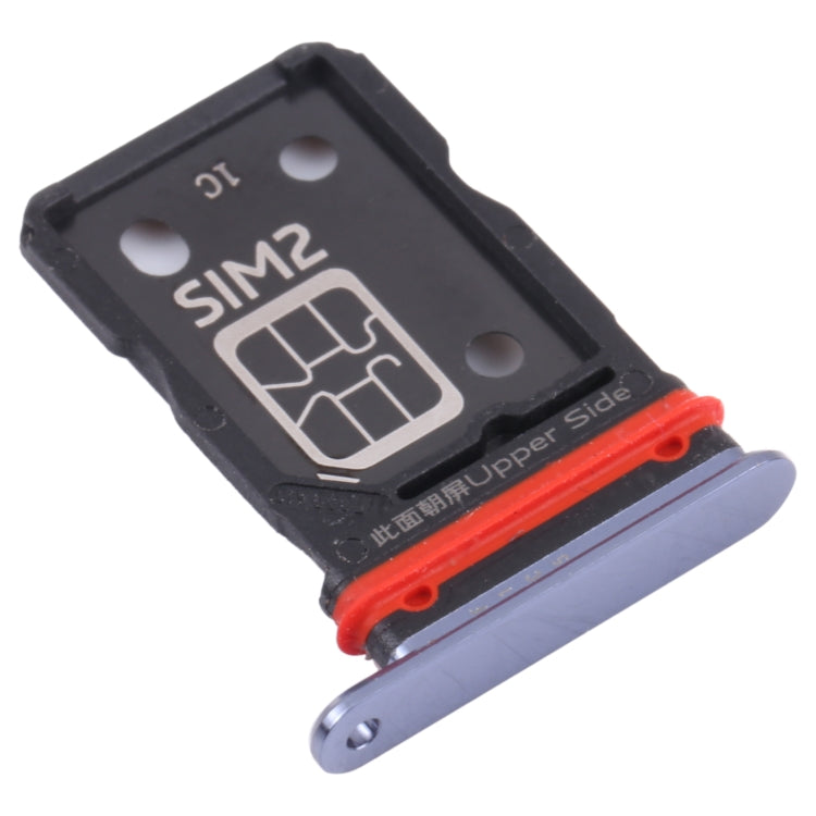 Replacement SIM Card Tray for Vivo S9 V2072A (Black) with Professional Installation Recommended