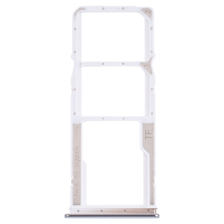 SIM Card Tray, SIM Card Tray, and Micro SD Card Tray for Xiaomi Redmi Note 10 4G / Redmi Note 10S (White)