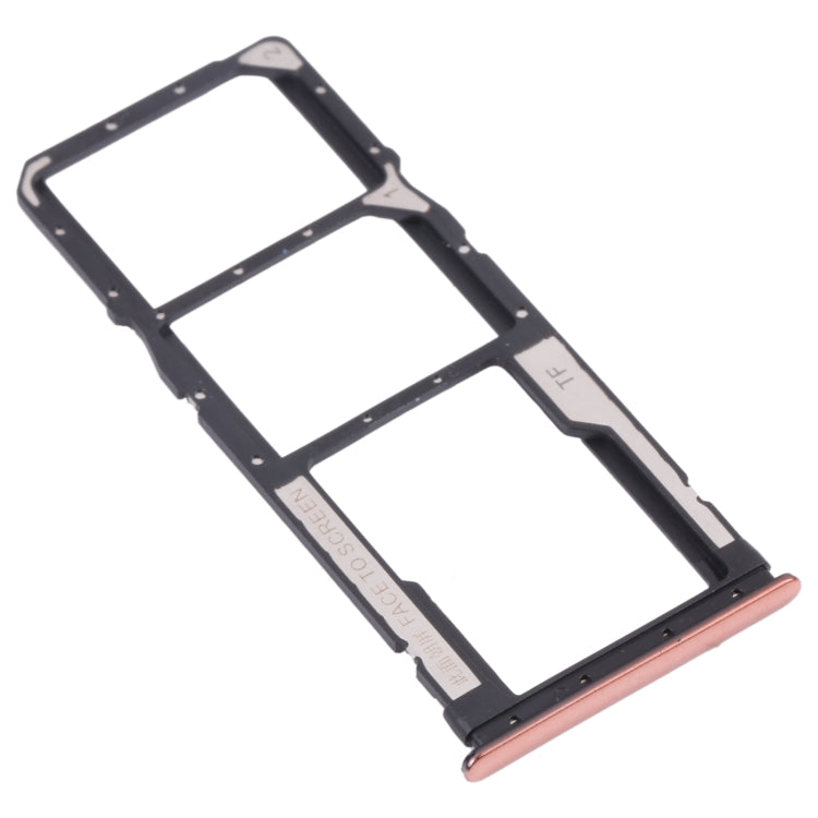 SIM Card Tray + Micro SD Card Tray Combo for Xiaomi Redmi Note 10 Pro (Gold)