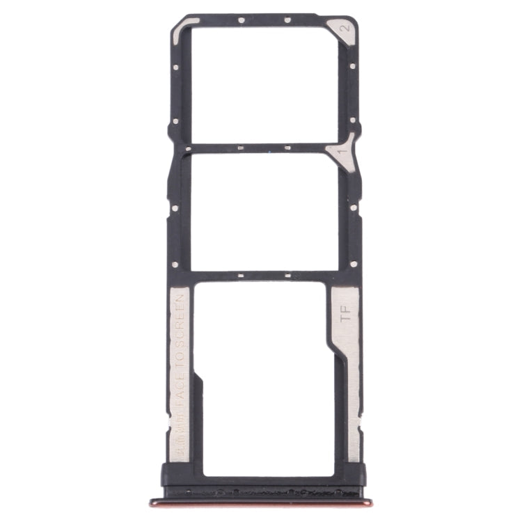 SIM Card Tray + Micro SD Card Tray Combo for Xiaomi Redmi Note 10 Pro (Gold)