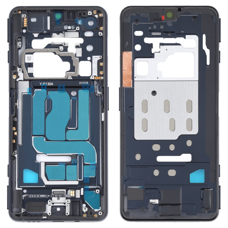 Front Housing LCD Frame Bezel Plate for Xiaomi Black Shark 4 / Black Shark 4 Pro