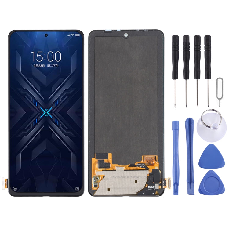 AMOLED LCD Screen and Touch Digitizer for Xiaomi Black Shark 4 / Black Shark 4 Pro