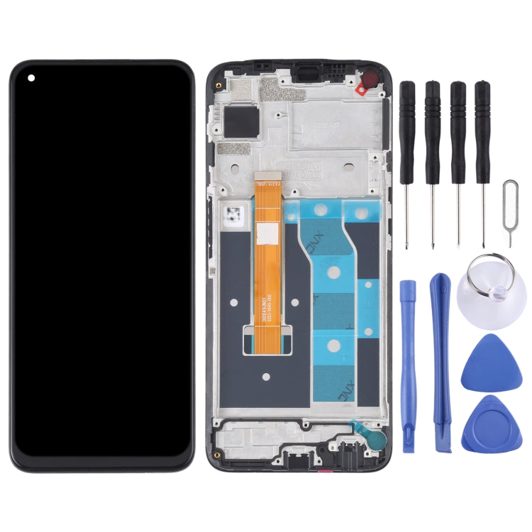 OPPO Realme 6 RMX2001 LCD Screen and Digitizer Full Assembly With Frame