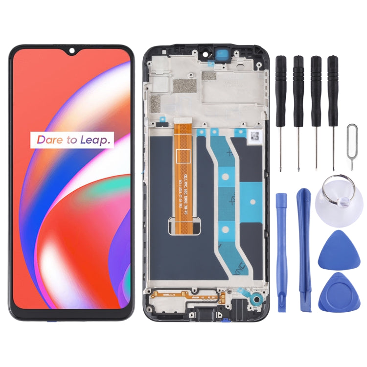 OPPO Realme C12 RMX2189 LCD Screen and Digitizer Full Assembly With Frame