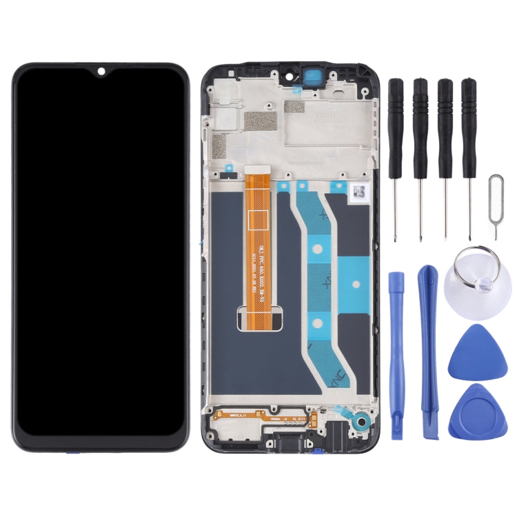 OPPO Realme C12 RMX2189 LCD Screen and Digitizer Full Assembly With Frame