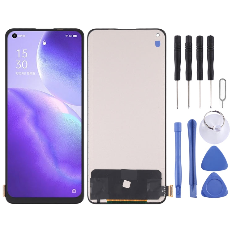 OPPO Realme LCD Screen and Digitizer Assembly with TFT Material for Reno5 5G / Reno5 4G / K9 / Realme Q3 Pro / Realme GT Neo - No Fingerprint Support