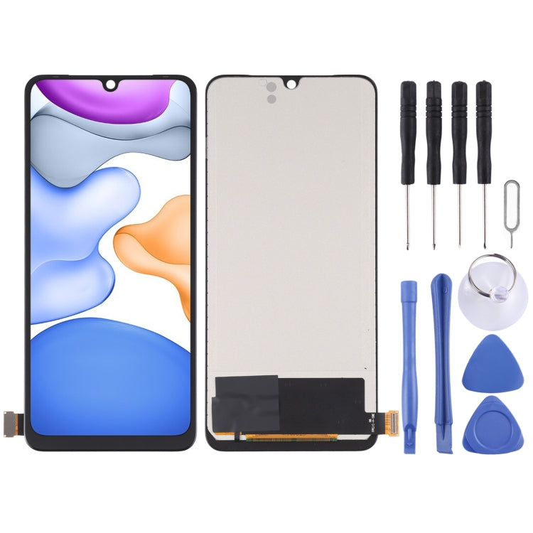 LCD Screen and Digitizer Assembly for vivo S9e/V21 4G/5G, Y71t, and S15e