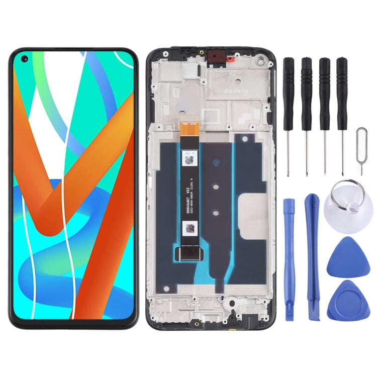 LCD Screen and Digitizer Assembly With Frame for OPPO Realme V13 5G
