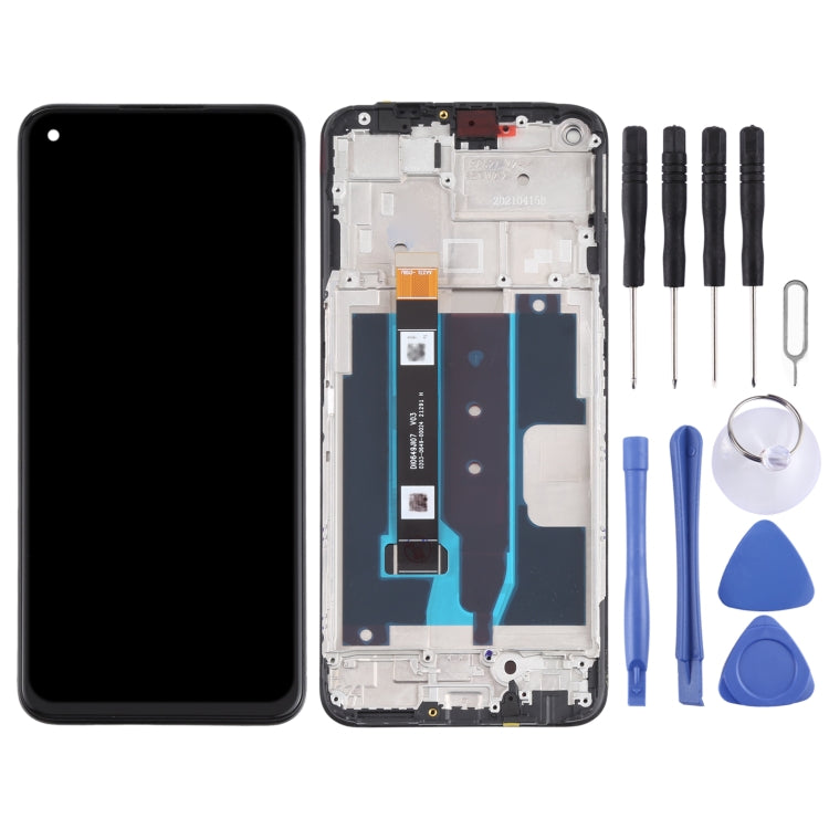 LCD Screen and Digitizer Assembly With Frame for OPPO Realme V13 5G
