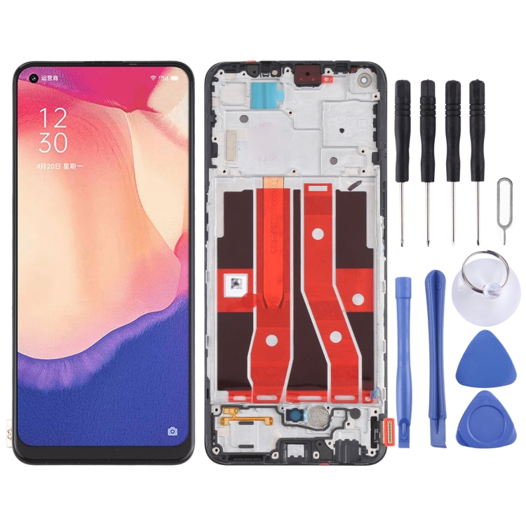 OPPO Reno4 SE LCD Screen and Digitizer Assembly With Frame
