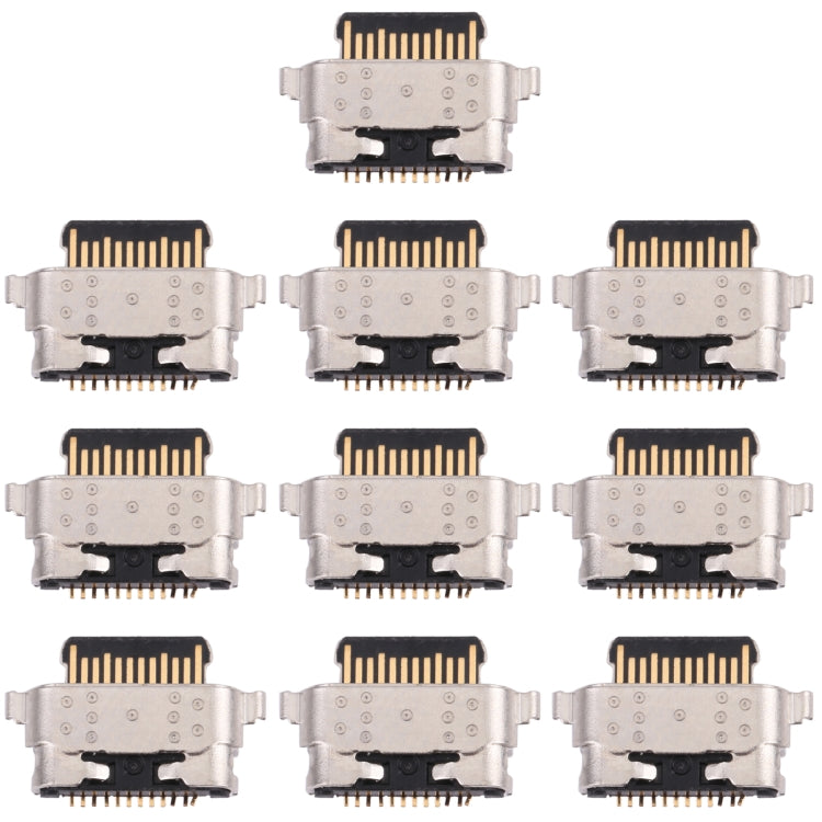 Charging Port Connector for Motorola Moto G9 Plus XT2087-1 - 10 Piece Set