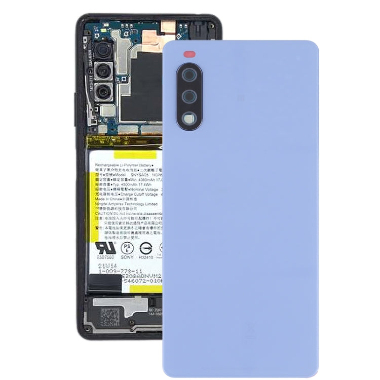 Purple Battery Back Cover for Sony Xperia 10 III