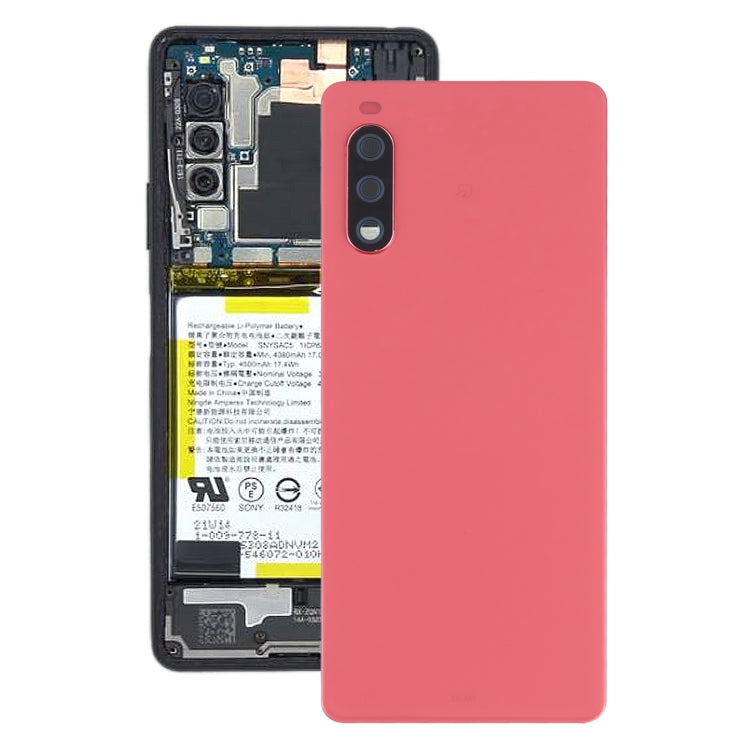 Red Battery Back Cover for Sony Xperia 10 III