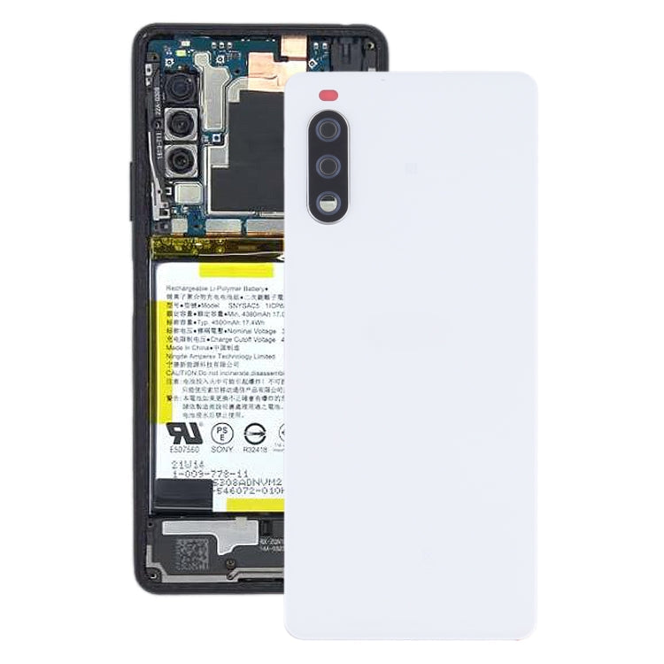 Sony Xperia 10 III Battery Back Cover - White