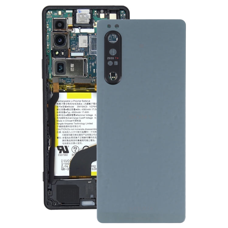 Green Replacement Battery Back Cover for Sony Xperia 1 II