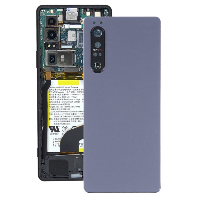 Purple Battery Back Cover for Sony Xperia 1 II