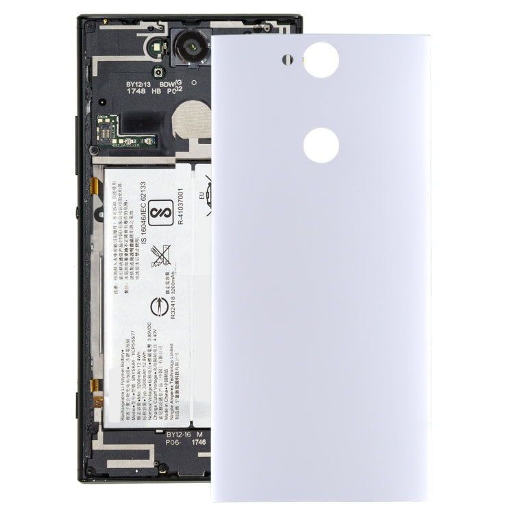 Silver NFC Battery Back Cover for Sony Xperia XA2 Plus