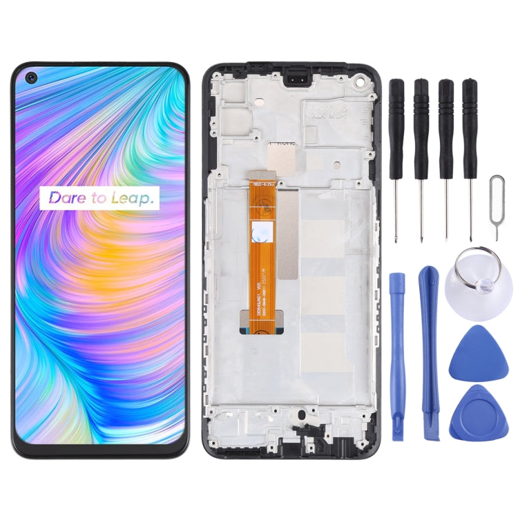 Full Assembly LCD Display and Touch Screen Digitizer for OPPO Realme Q2 RMX2117