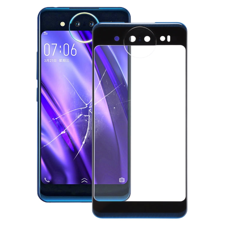 Blue Back Screen Outer Glass Lens for vivo NEX Dual Display V1821A V1821T